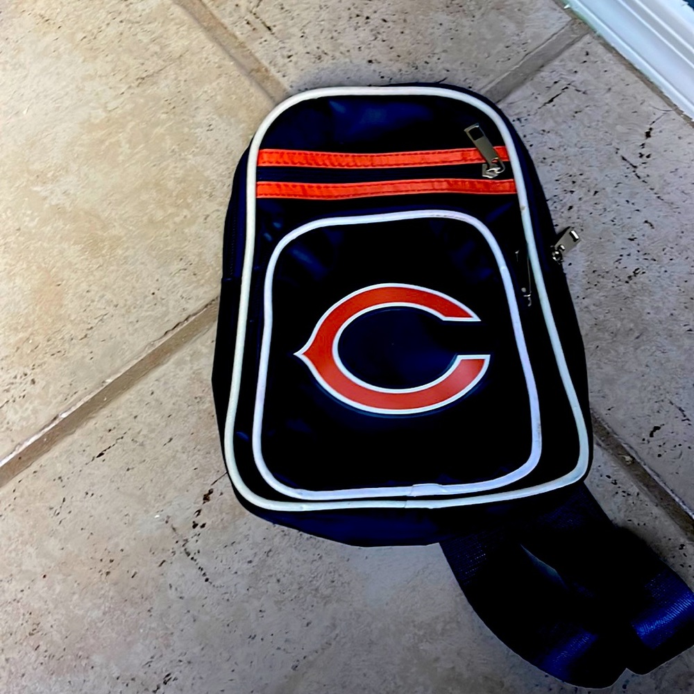 Chicago Bears football Crossbody